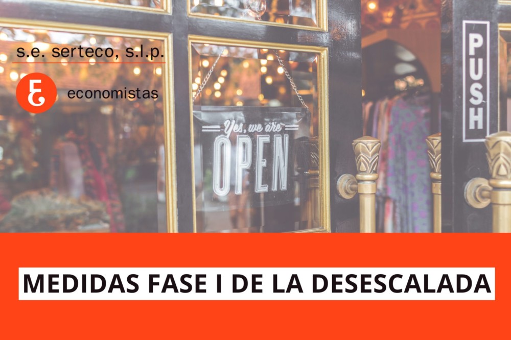 ¿Qué cuestiones debo tener en cuenta en la Fase I de la desescalada?